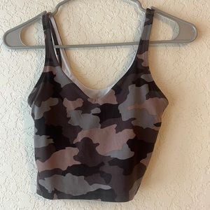 Camouflage lululemon align top